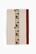 Athangudi Border Printed Cotton-Jute Table Cloth