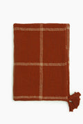 Quiet Checks Woven Cotton Throw