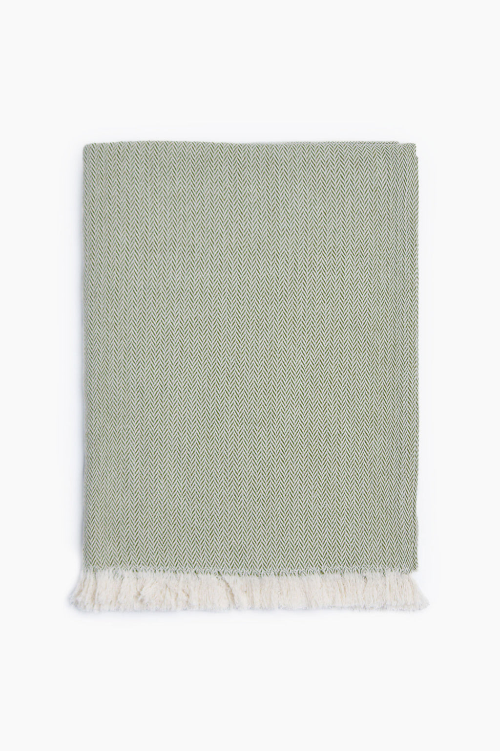 Herringbone Woven Cotton Throw