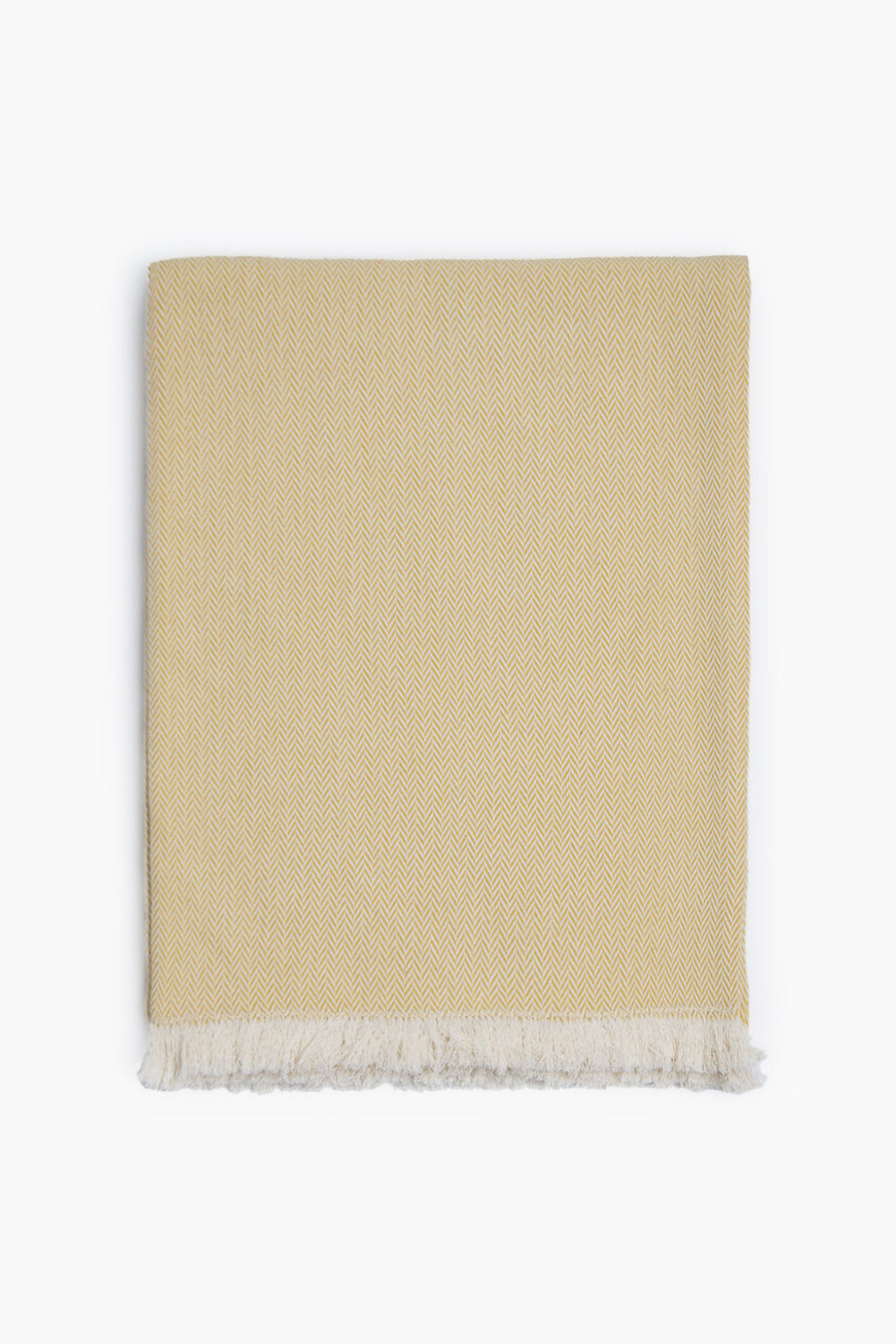 Herringbone Woven Cotton Throw