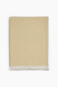 Herringbone Woven Cotton Throw