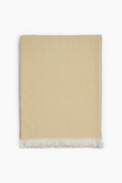 Herringbone Woven Cotton Throw