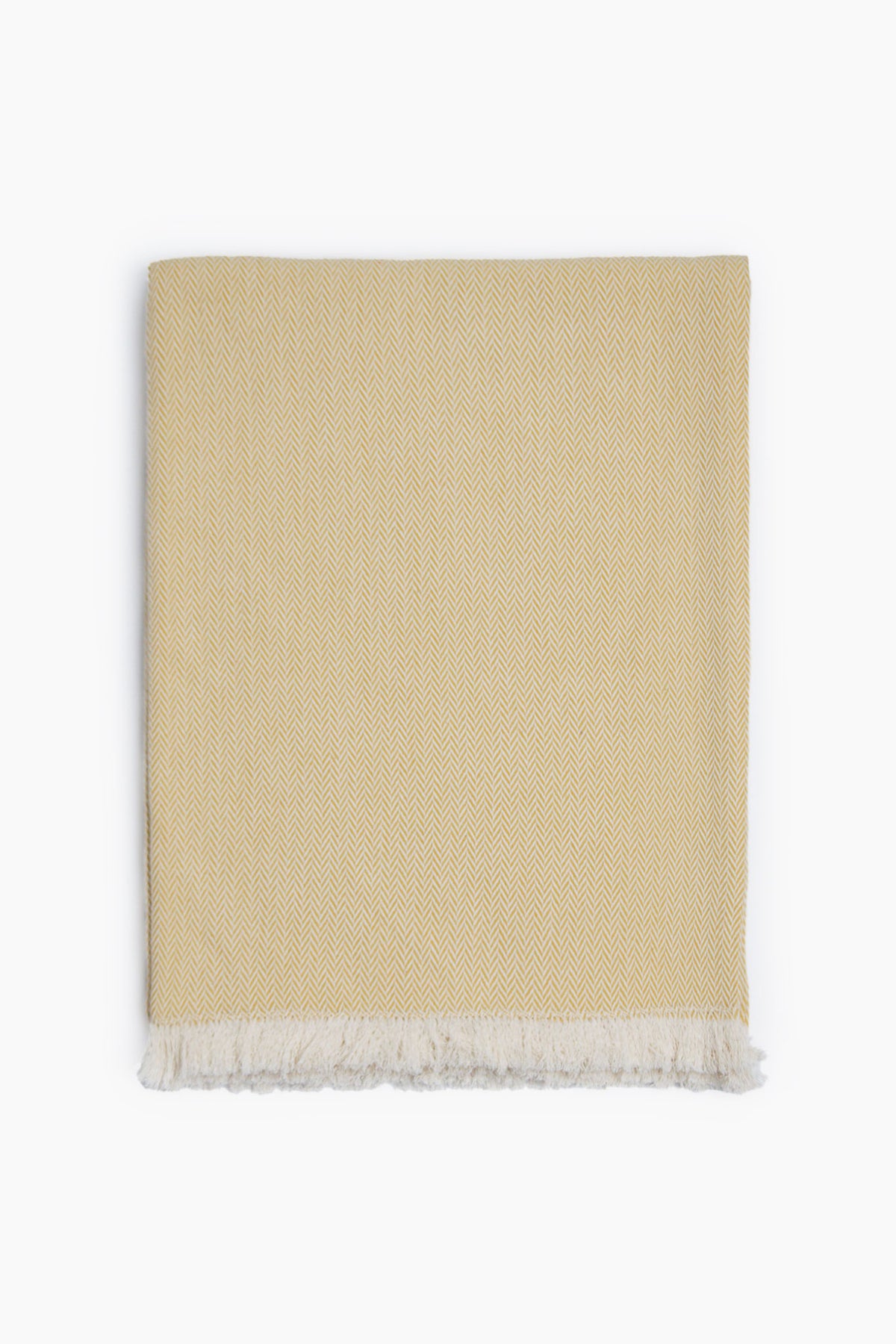 Herringbone Woven Cotton Throw