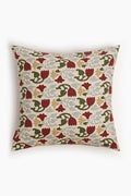 Athangudi Mosaic Cotton-Jute Reversible Printed Cushion Cover