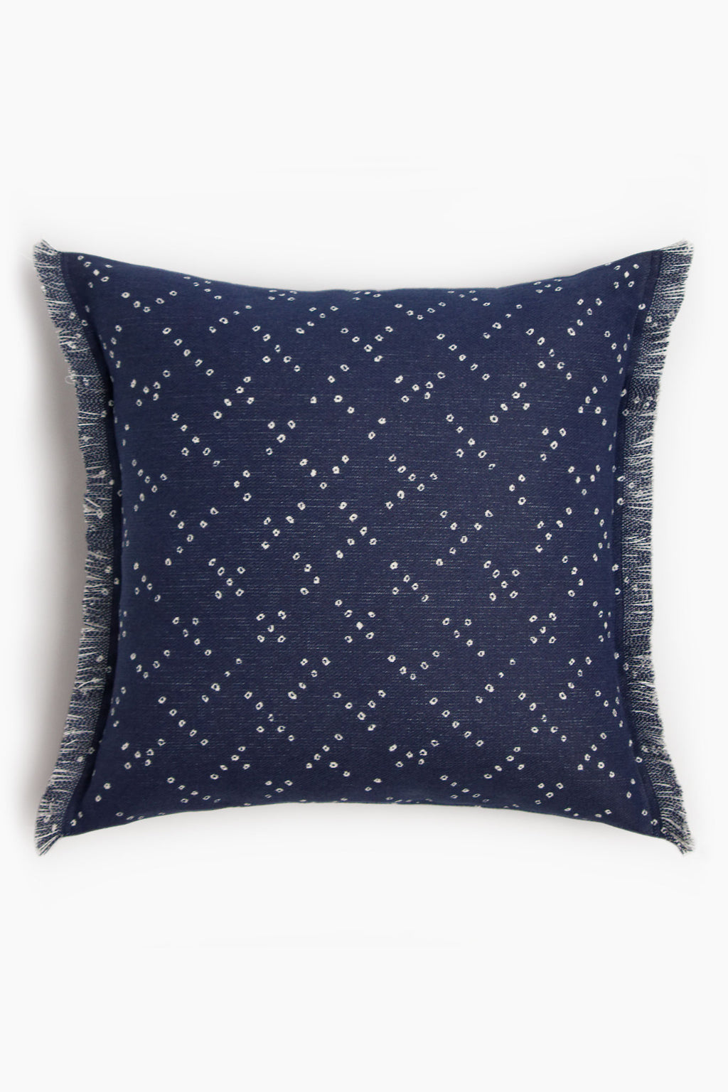 Dotted grid Printed Cotton Cushion Cover