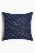 Dotted grid Printed Cotton Cushion Cover