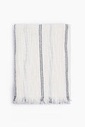 Stripe Woven Cotton Throw