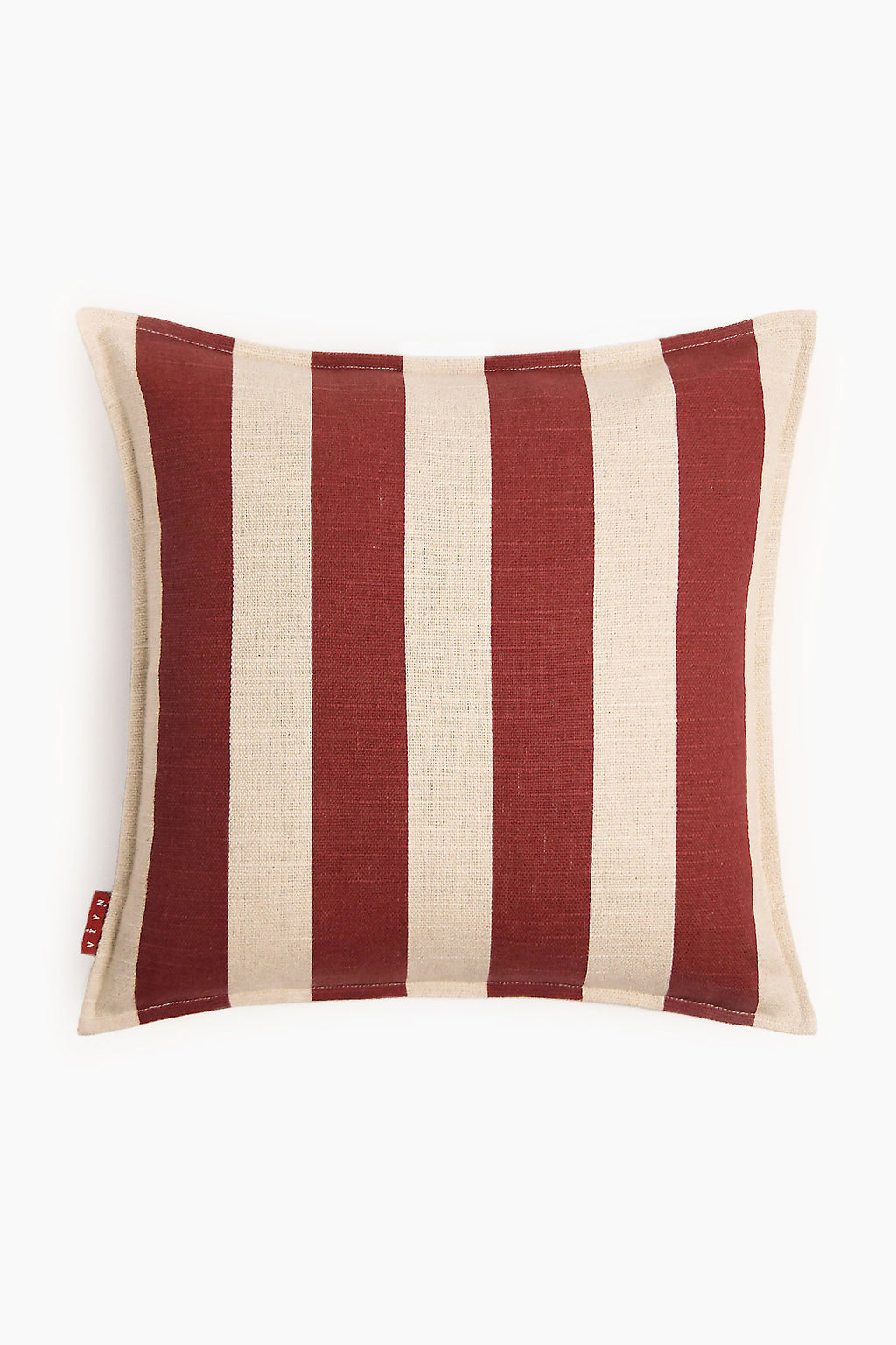 Temple Stripe Cushion  Cover - Terracota