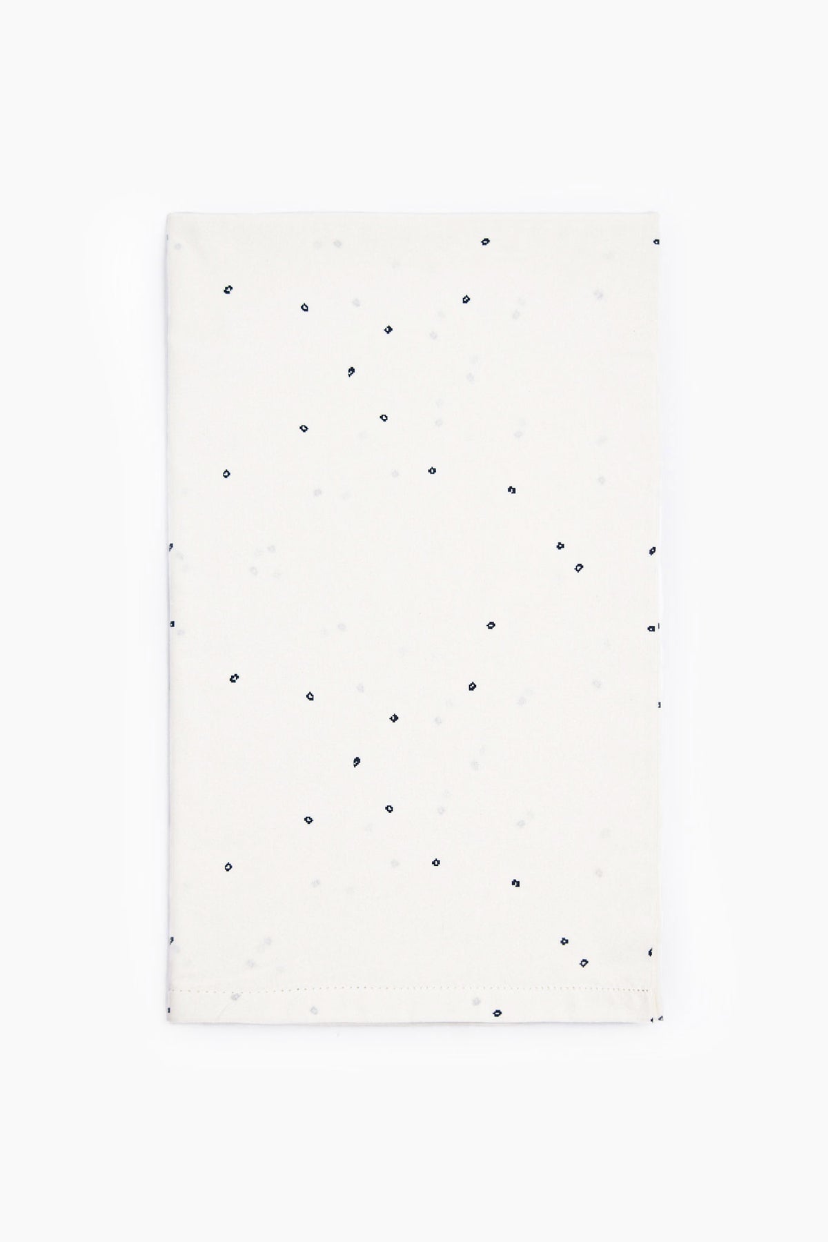 Dotted Grid Printed Cotton Table Cloth