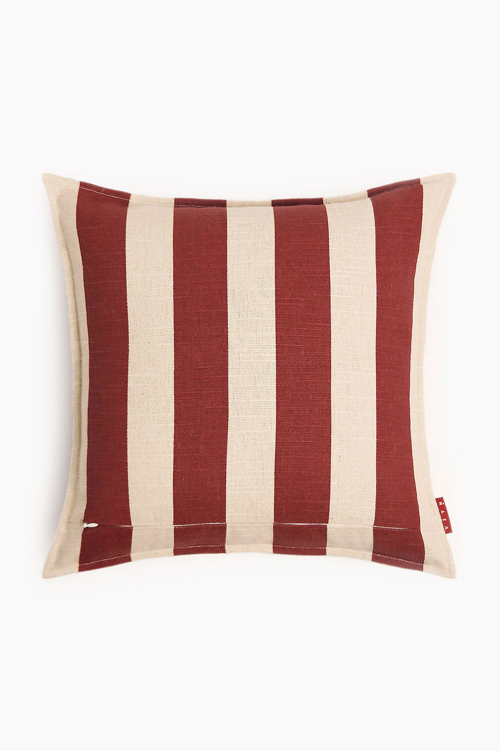 Temple Stripe Cushion  Cover - Terracota