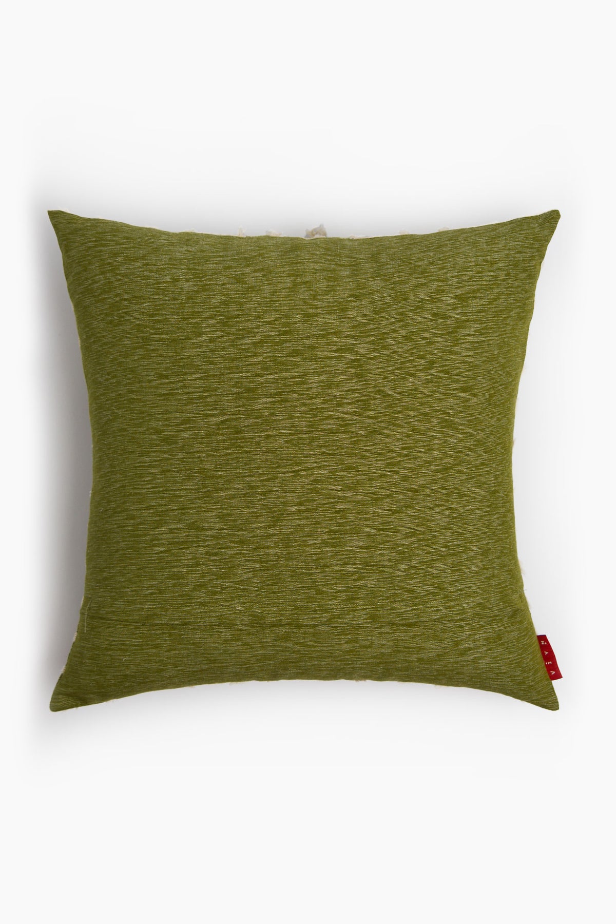Bark Woven Cotton Jute Cushion Cover