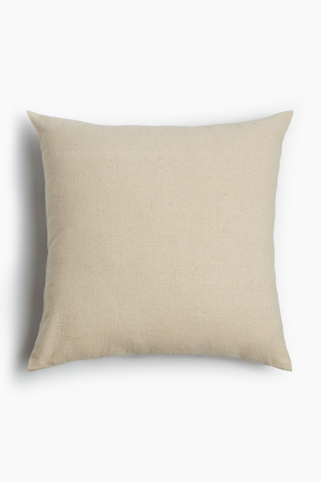 Quiet Lines Embroidered Stripe Cotton Linen Cushion Cover