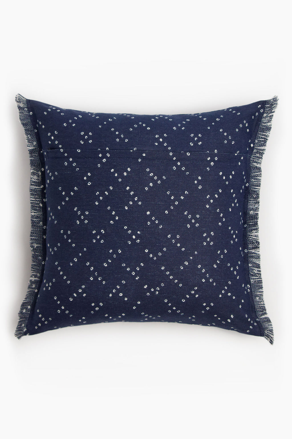 Dotted grid Printed Cotton Cushion Cover
