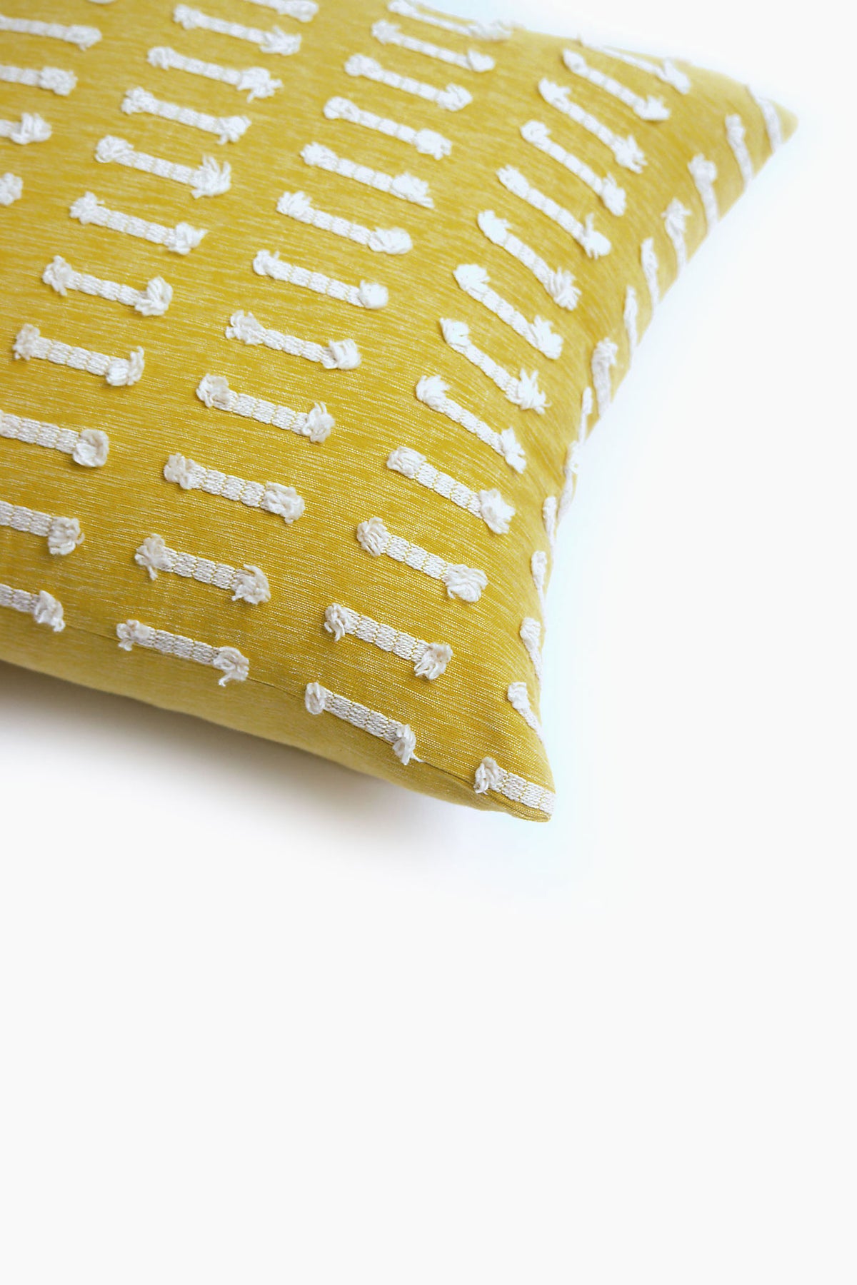 Bark Woven Cotton Jute Cushion Cover