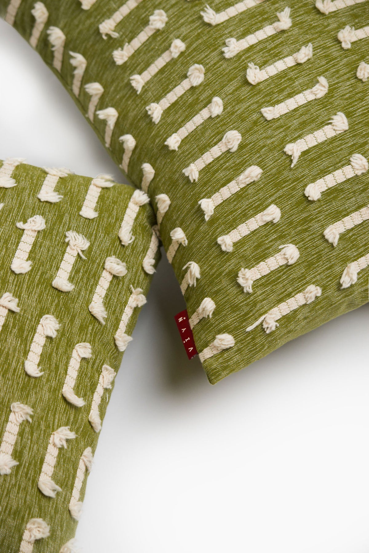Bark Woven Cotton Jute Cushion Cover
