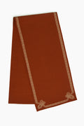 Kolam Border Printed Cotton Linen Table Runner