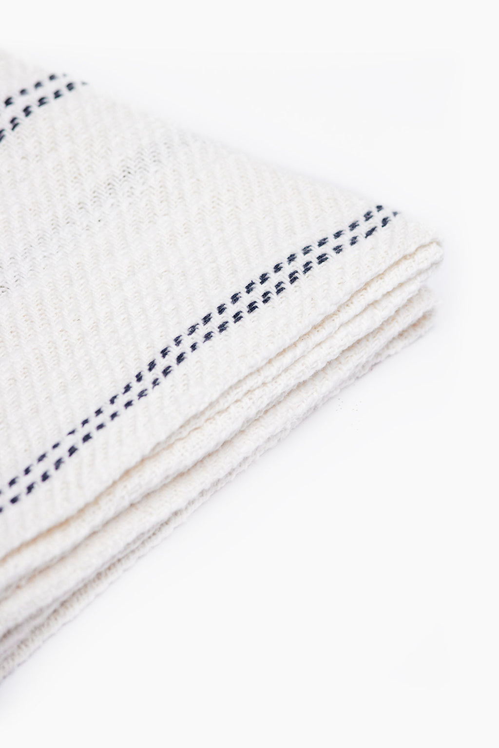 Stripe Woven Cotton Throw
