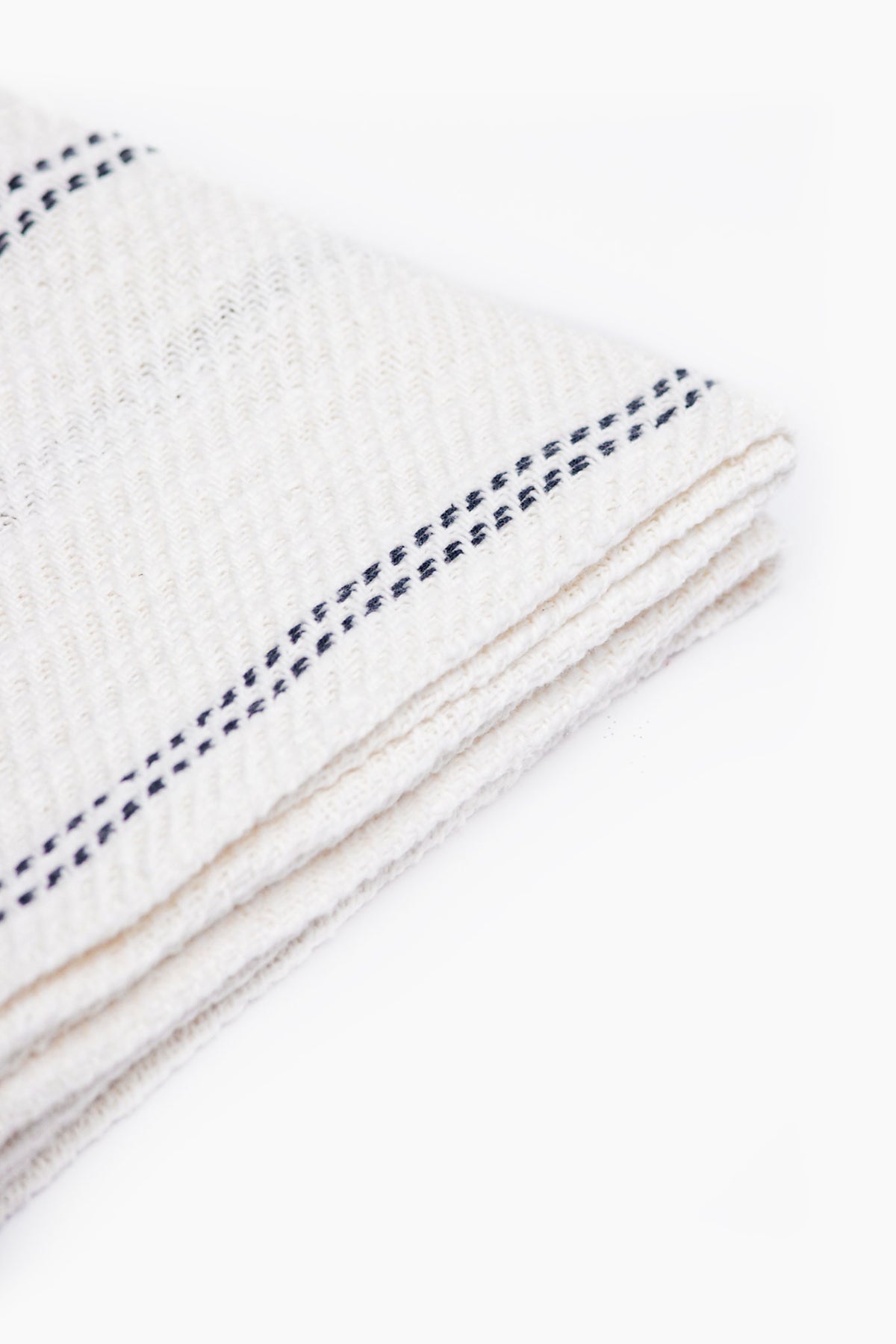 Stripe Woven Cotton Throw