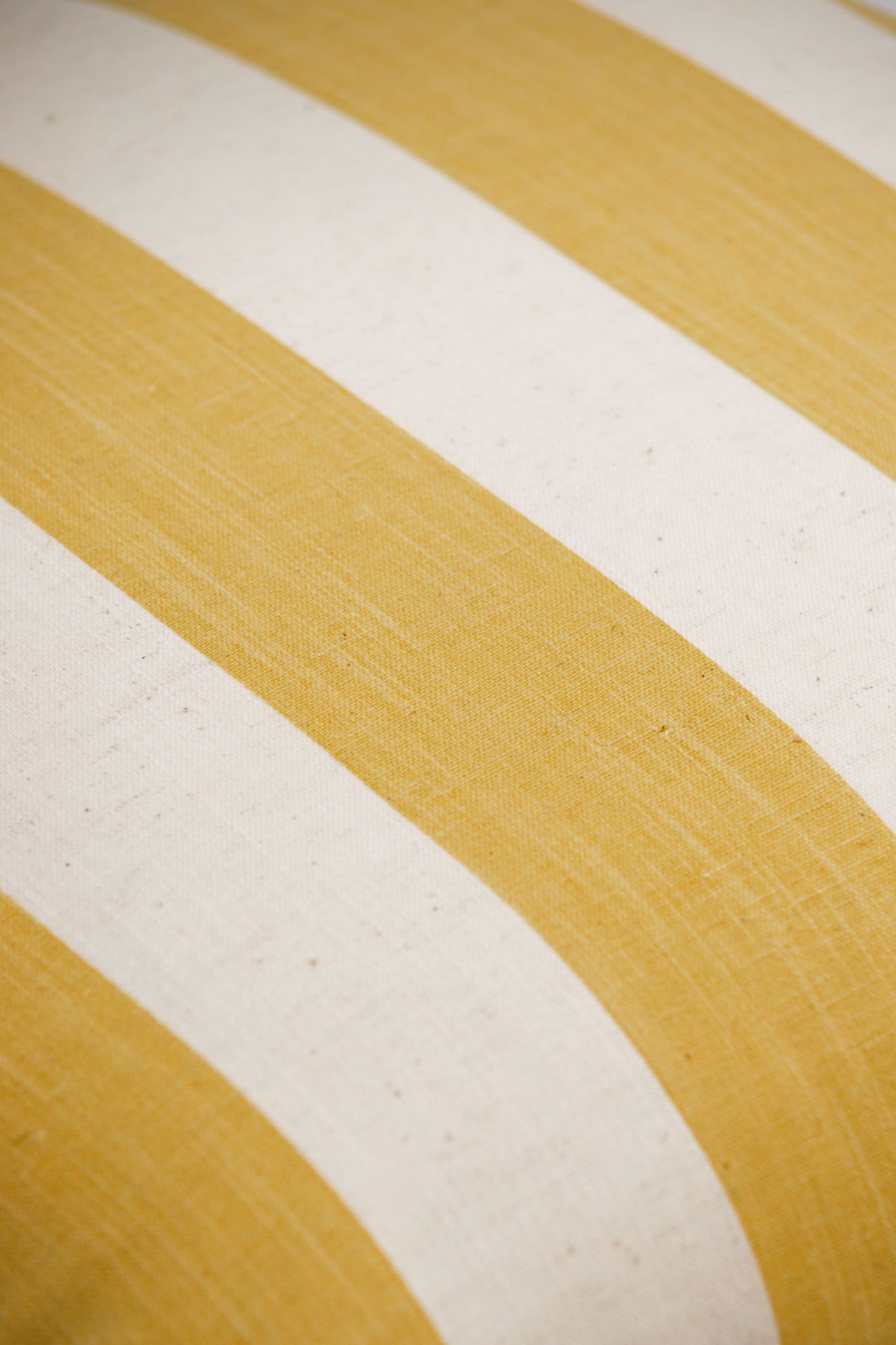 Temple Stripe Printed Cushion Cover