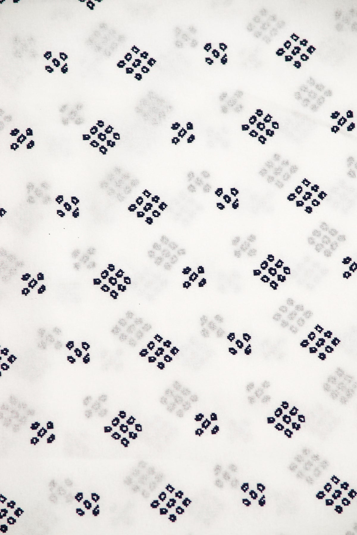 Dotted Grid Printed Cotton Napkin Set of 4