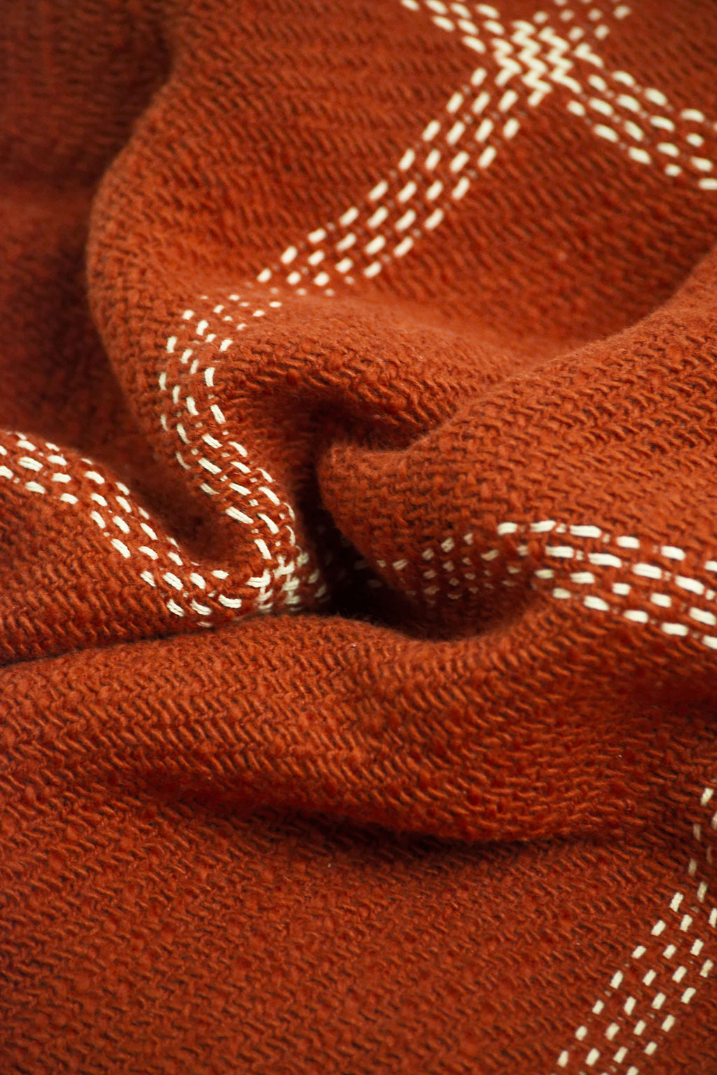 Quiet Checks Woven Cotton Throw