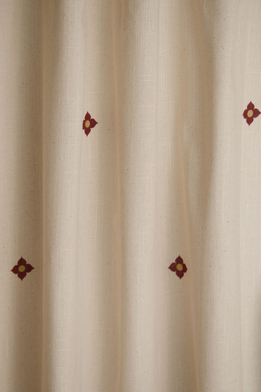 Athangudi Printed Cotton Curtain Set of 2