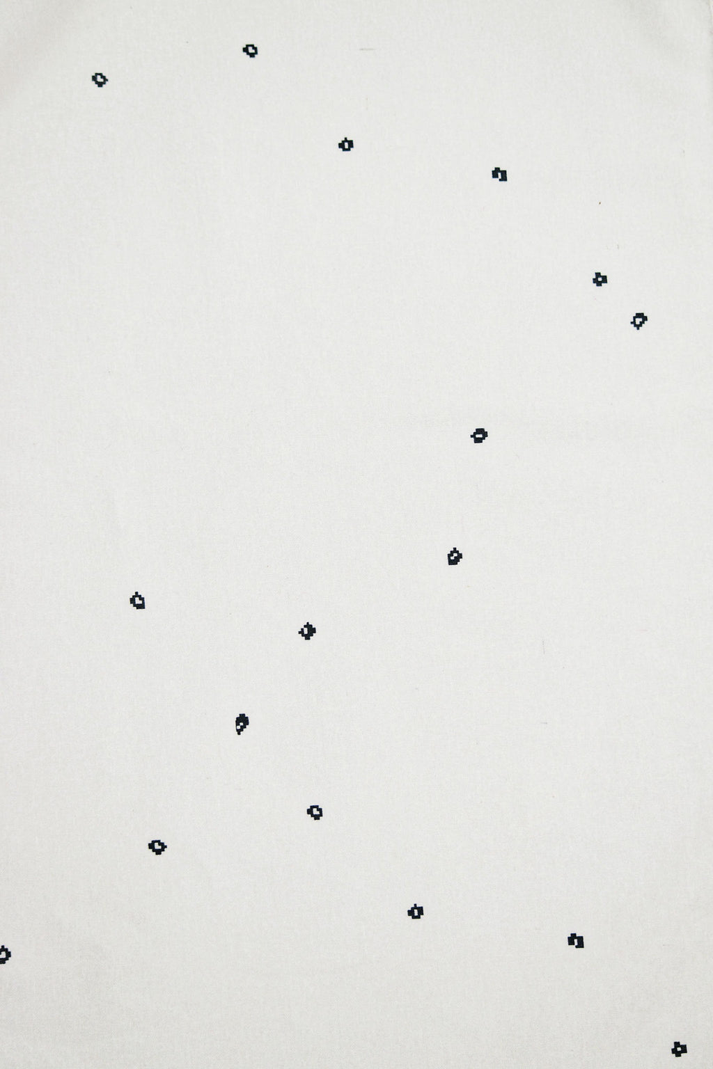 Dotted Grid Printed Cotton Table Cloth
