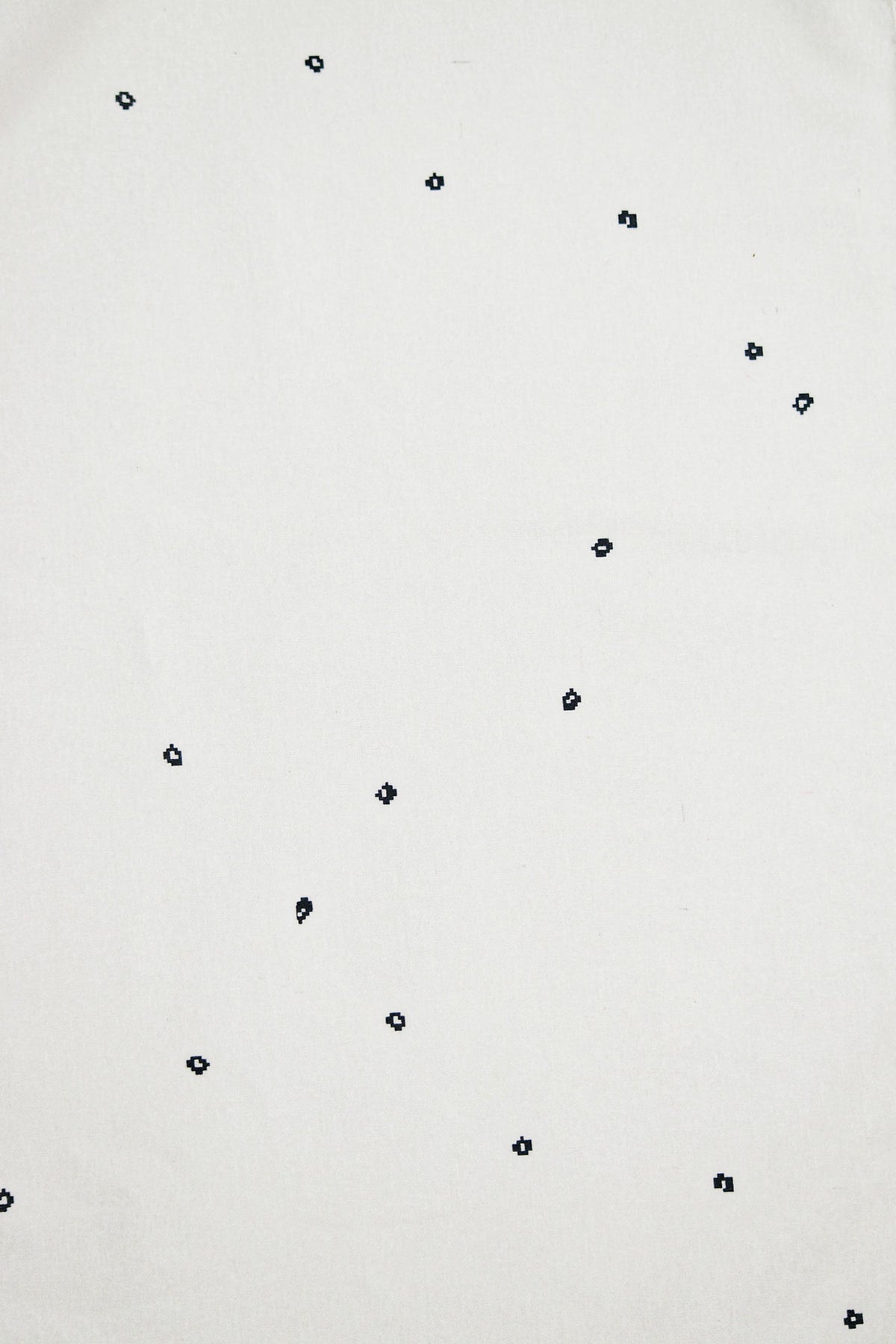 Dotted Grid Printed Cotton Table Cloth