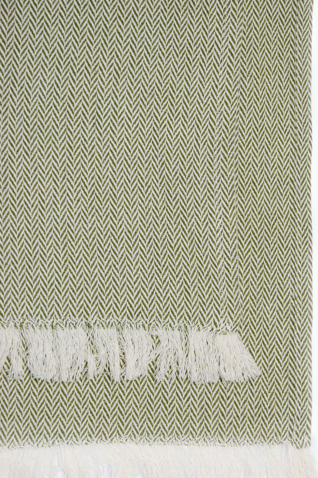 Herringbone Woven Cotton Throw