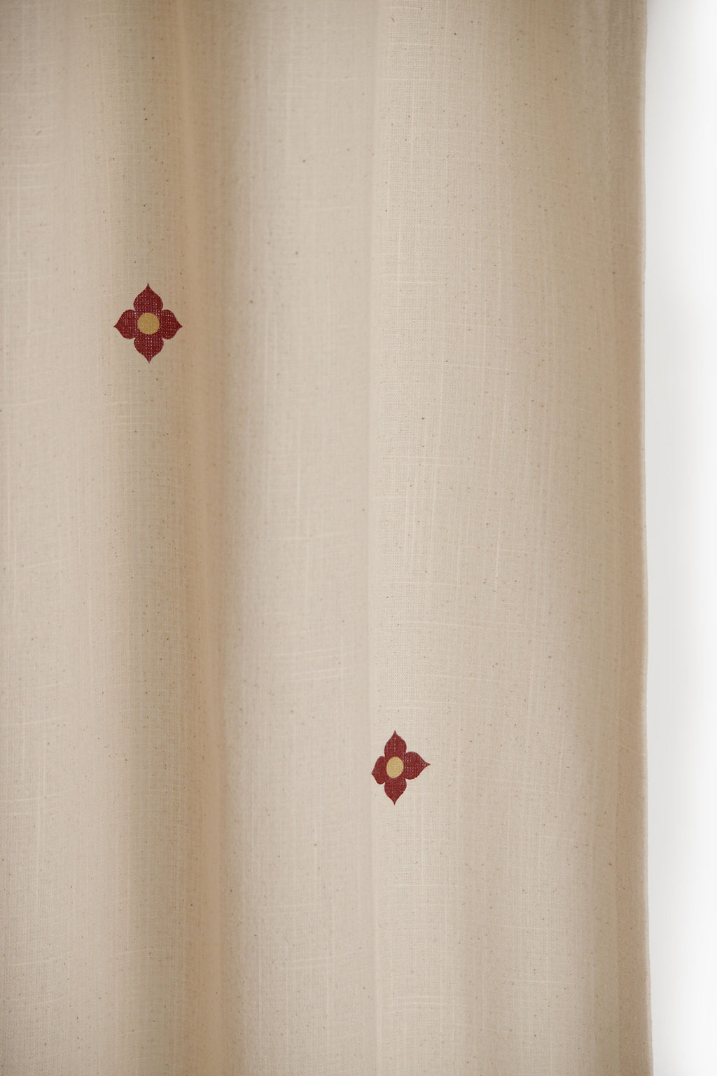 Athangudi Printed Cotton Curtain Set of 2