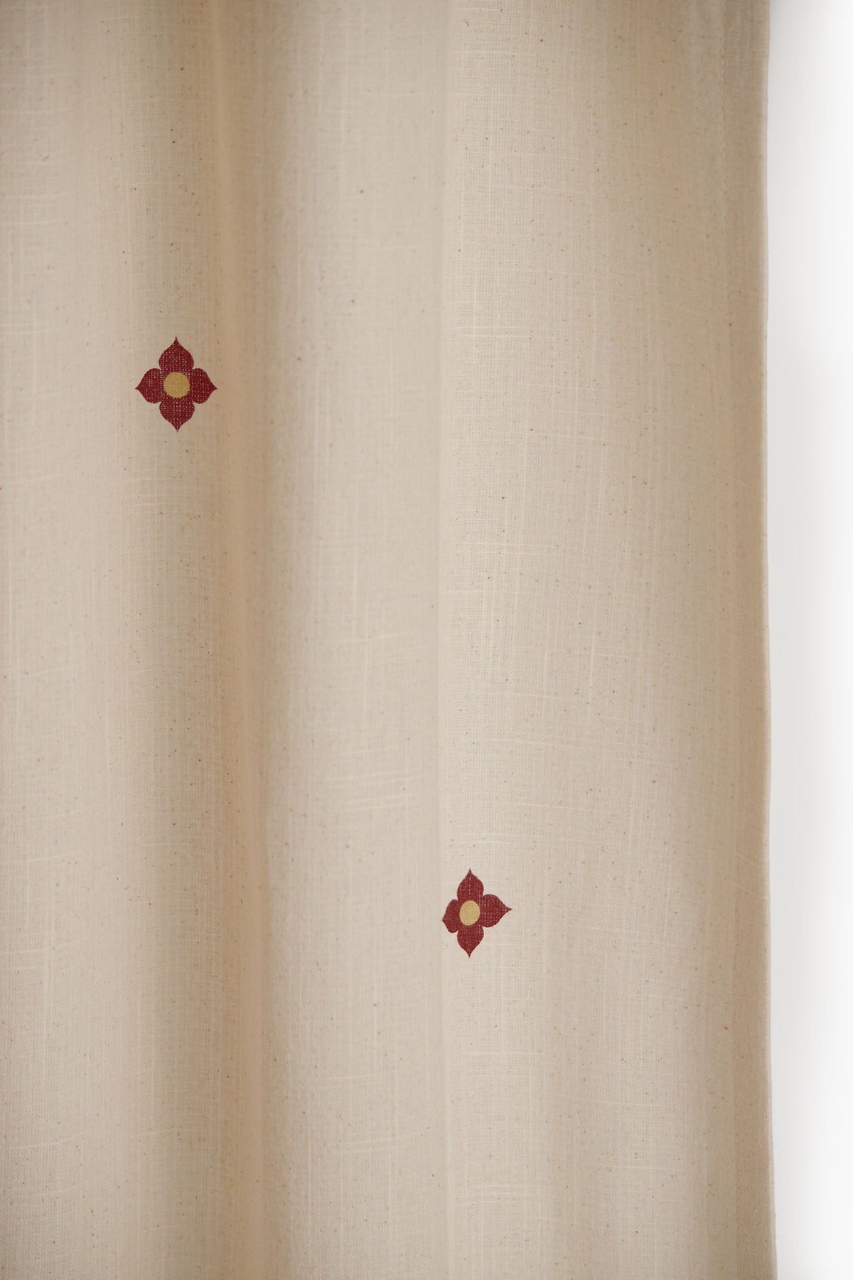 Athangudi Printed Cotton Curtain Set of 2