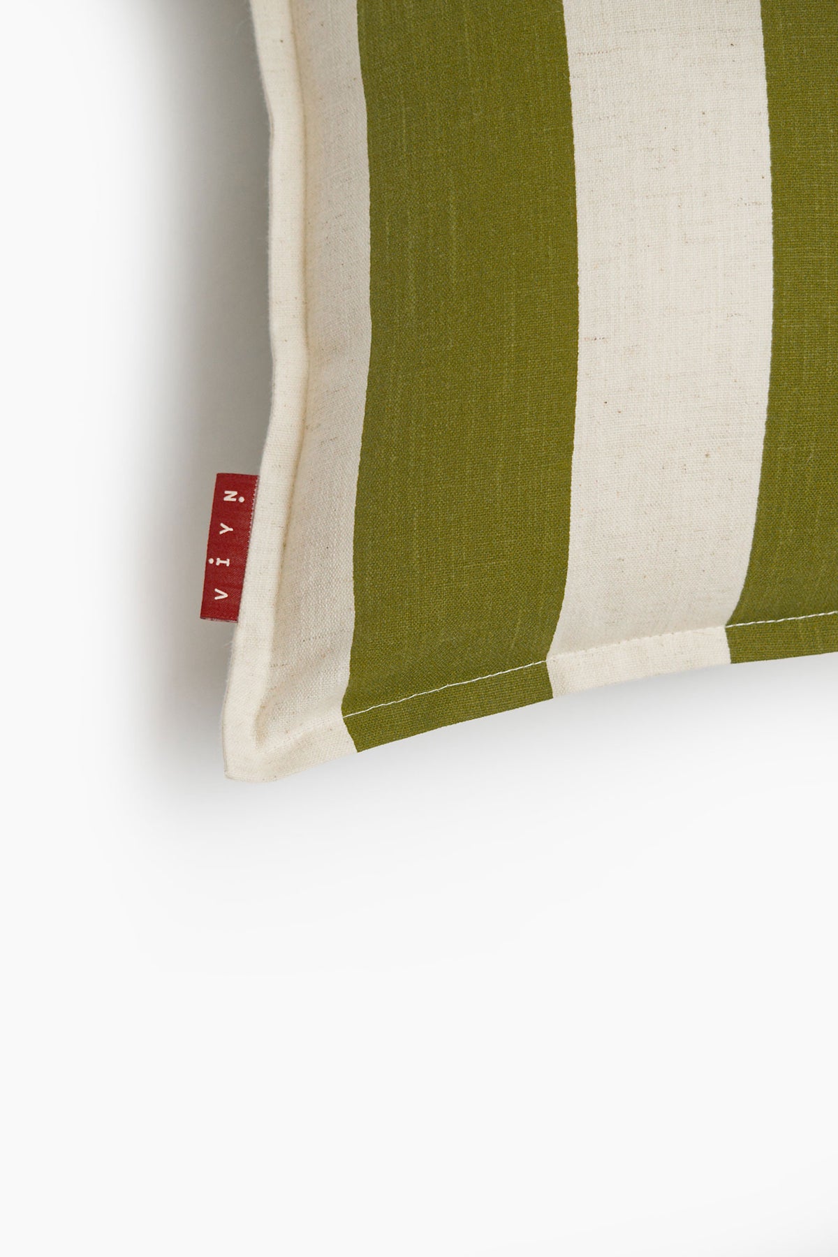 Temple Stripe Printed Cushion Cover