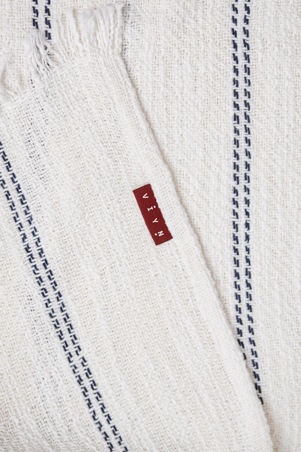 Stripe Woven Cotton Throw