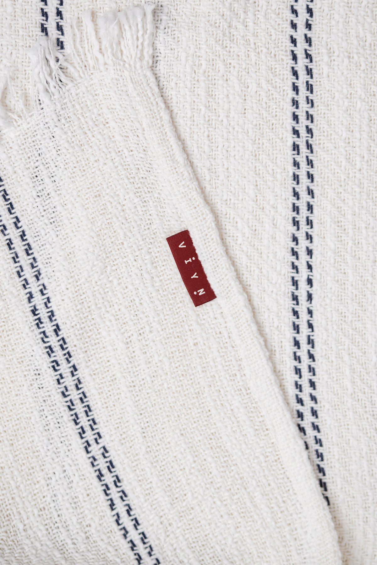 Stripe Woven Cotton Throw