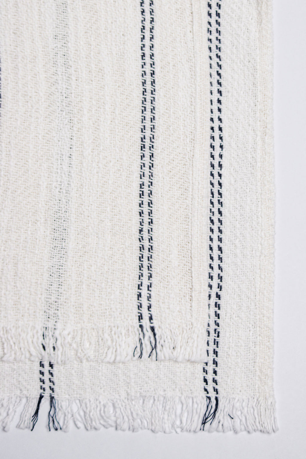Stripe Woven Cotton Throw