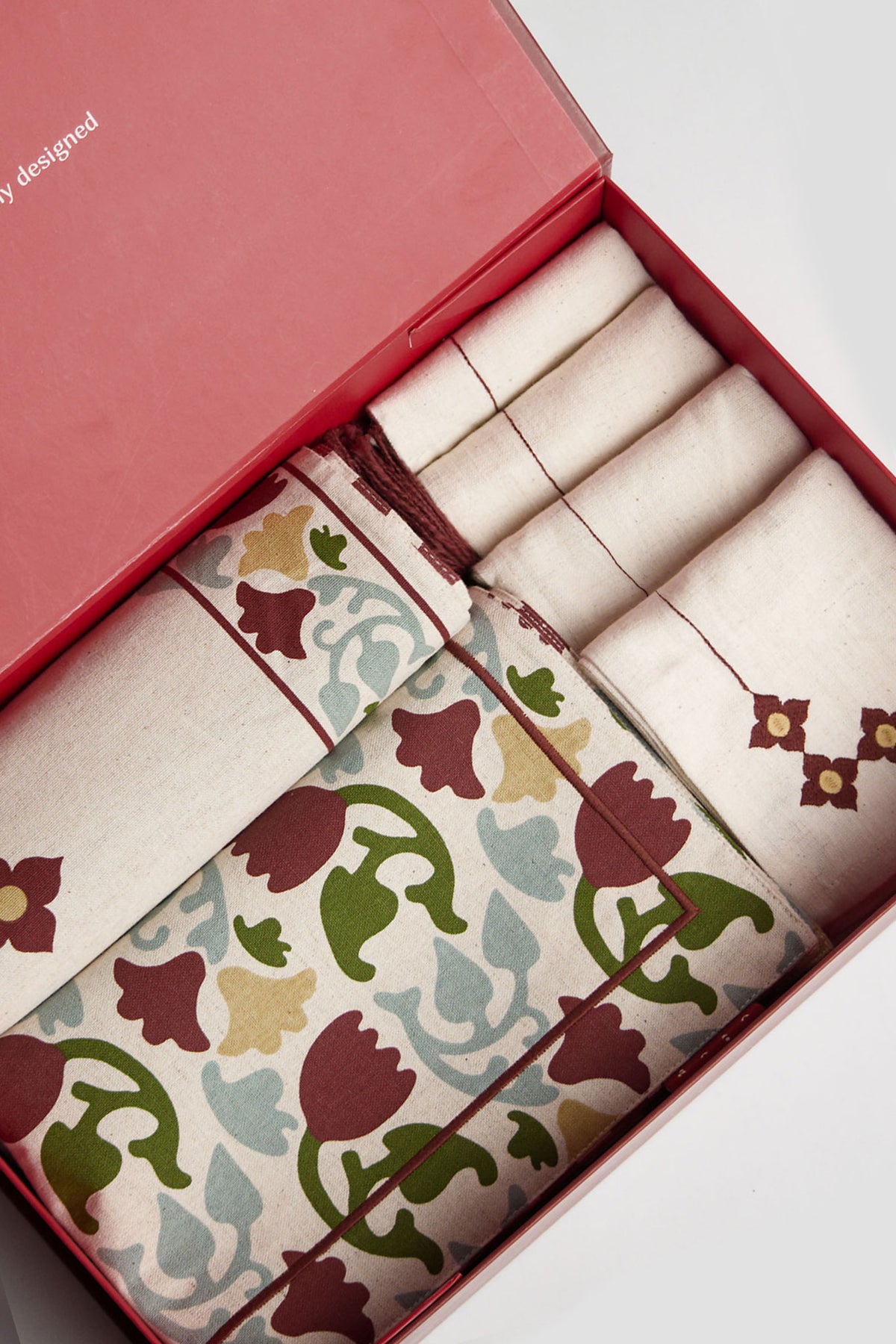 Athangudi House Table Linen Gift Box