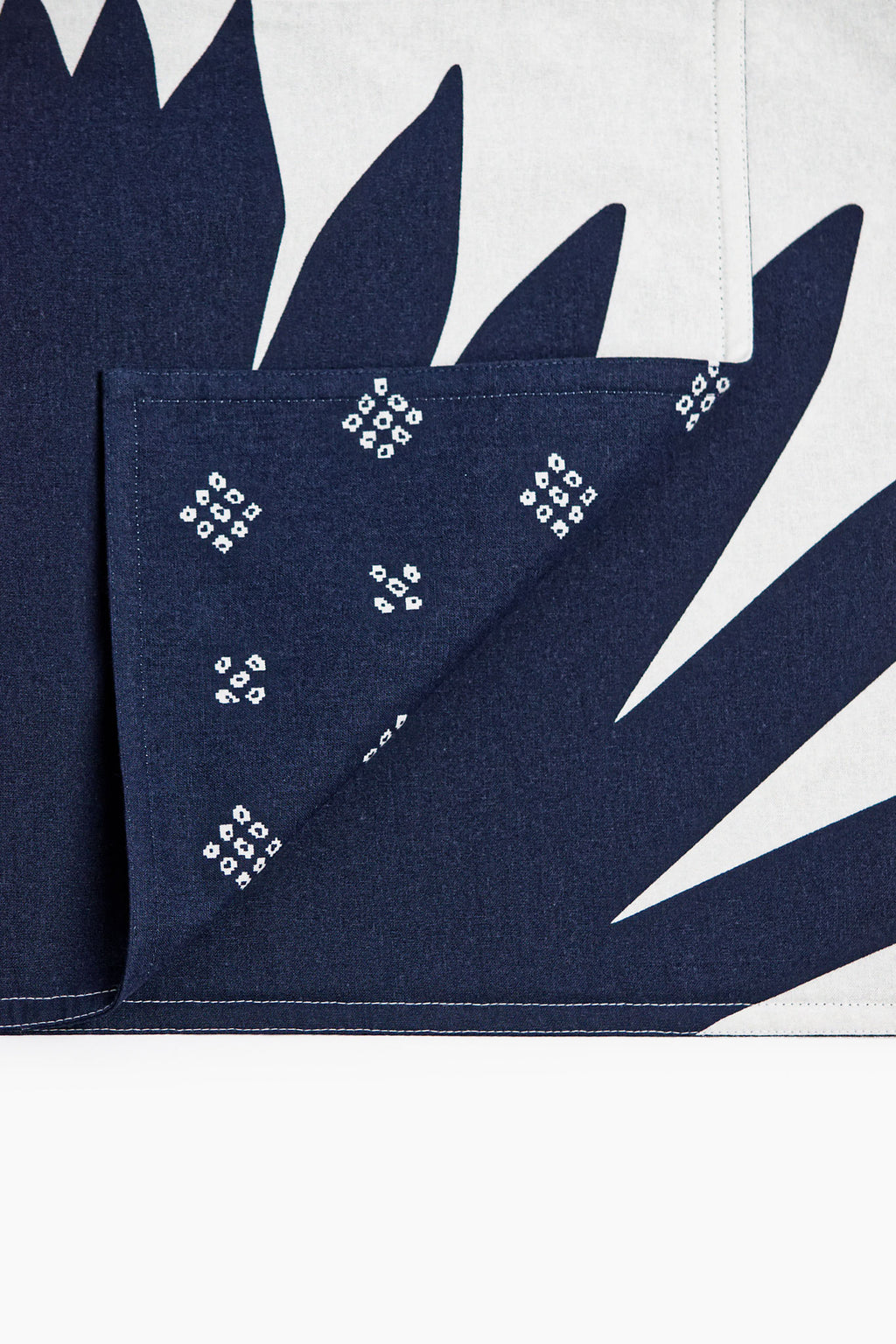 Palm Leaf Reversible Printed Table Mat Set of 4